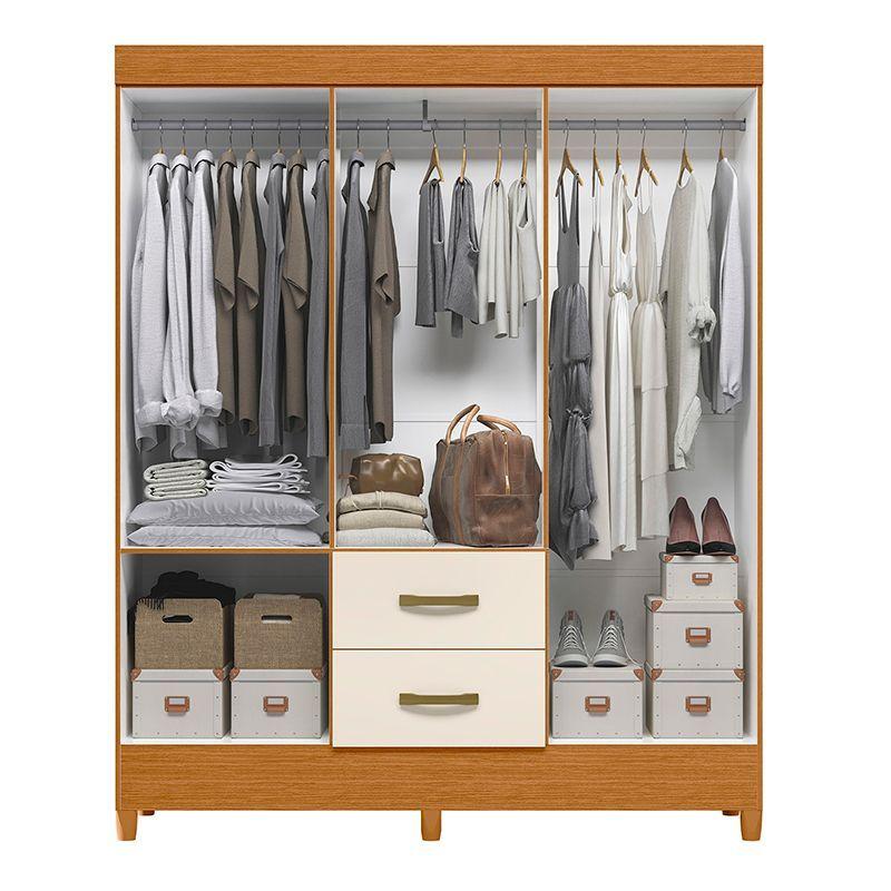CLOSET MOBI BEIGE 6 PUERTAS 2 CAJONES-2