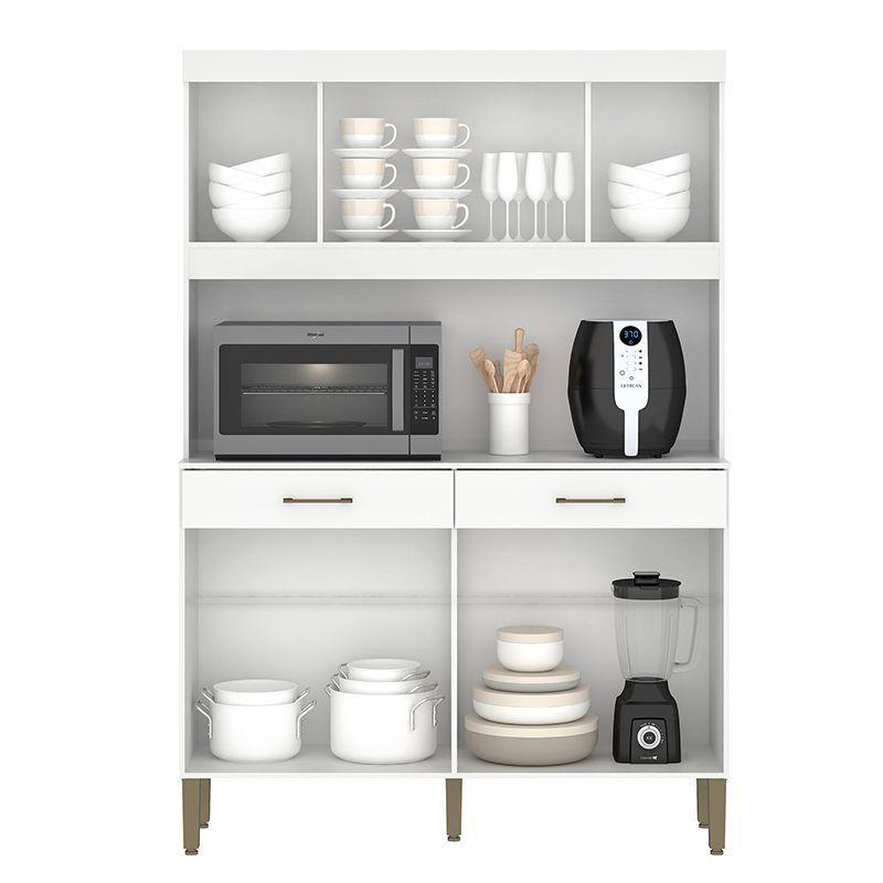 KIT COCINA LAURA BLANCA 8 PUERTAS 2 CAJONES-7