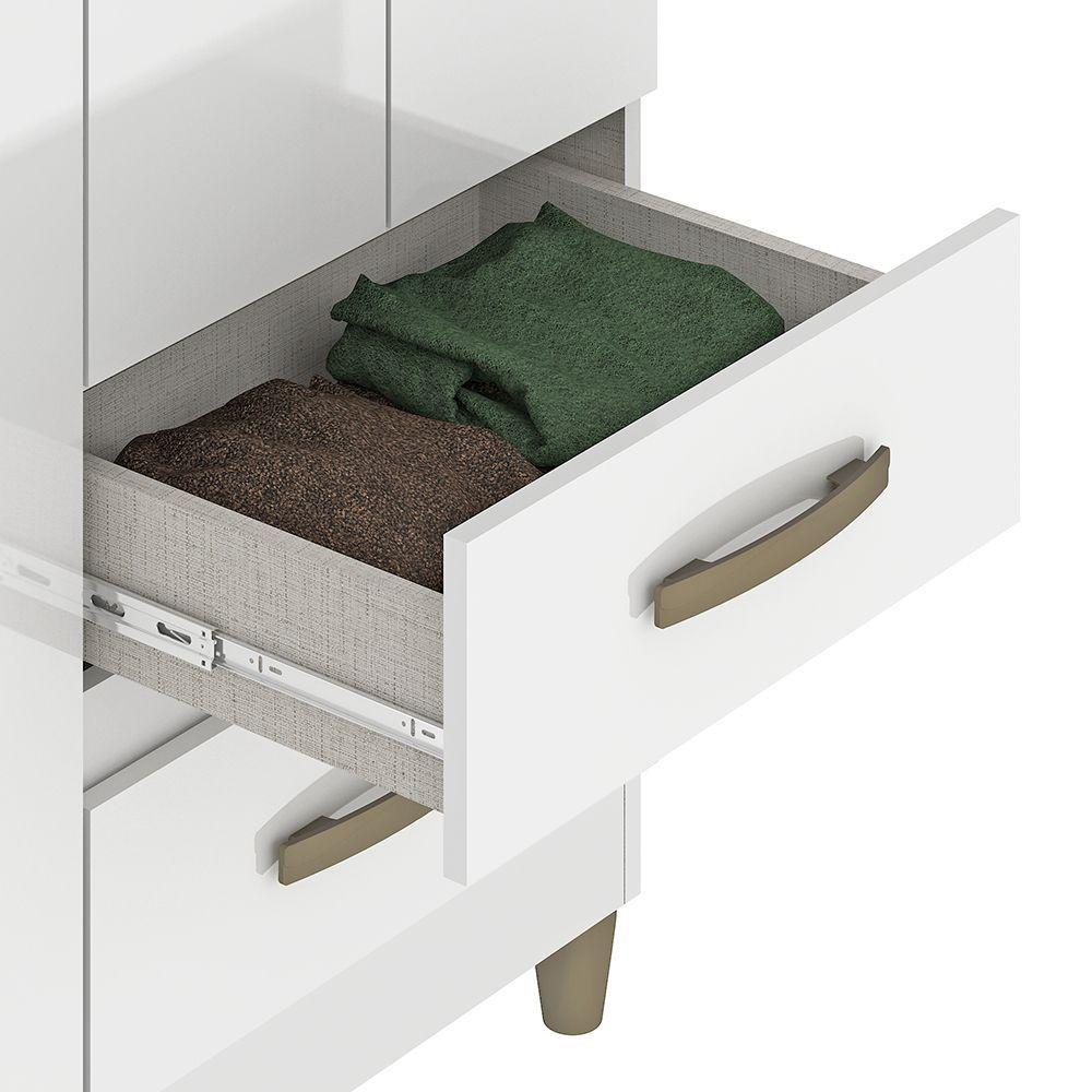 CLOSET PORTO BLANCO 3 PUERTAS 2 CAJONES-3
