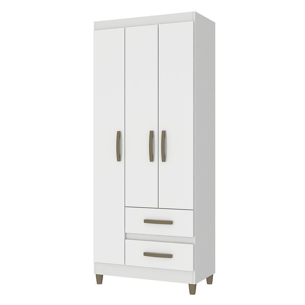 CLOSET PORTO BLANCO 3 PUERTAS 2 CAJONES-5