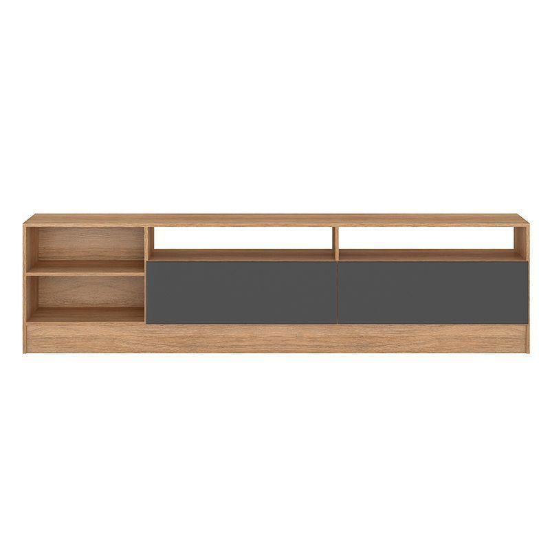 RACK TV MOYAN 75 PULGADAS CAF CON 2 PUERTAS GRIS-2