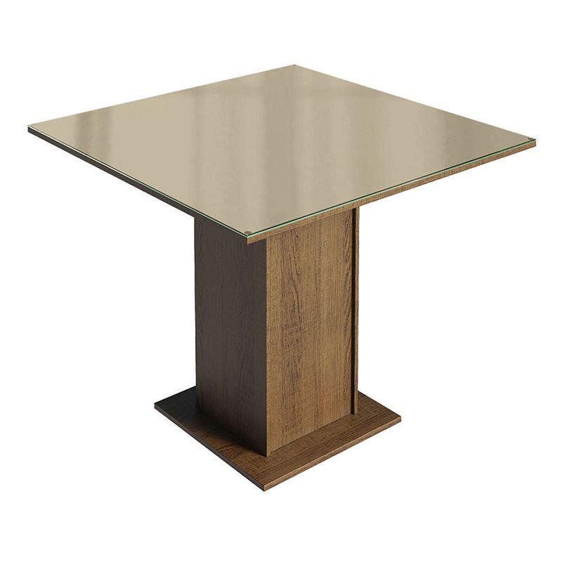 JUEGO COMEDOR LINDA FIORE 4 SILLAS CON VIDRIO-3