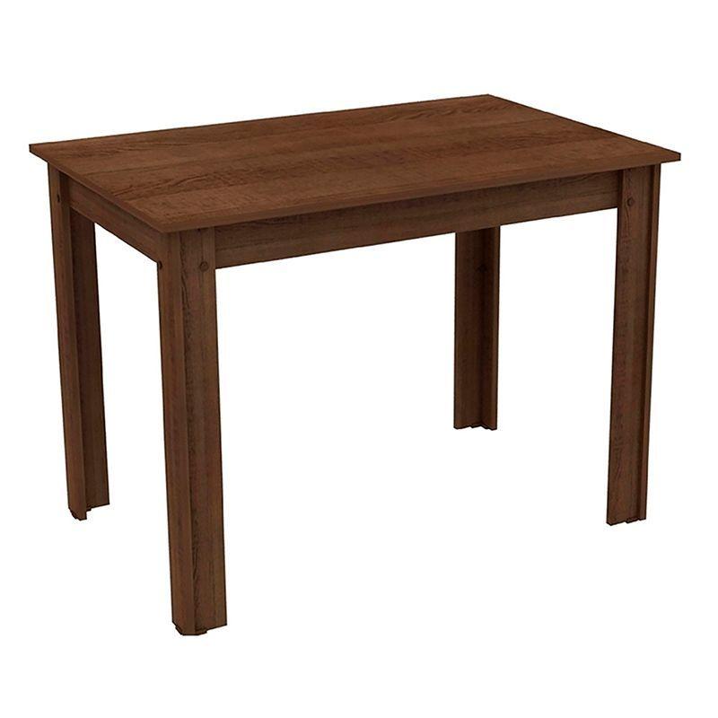 JUEGO COMEDOR LUNA LEONE 4 SILLAS CAF-4