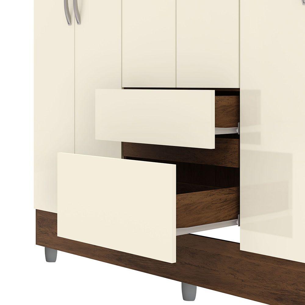 CLOSET IDEAL 6 PUERTAS 2 CAJONES CREMA-4