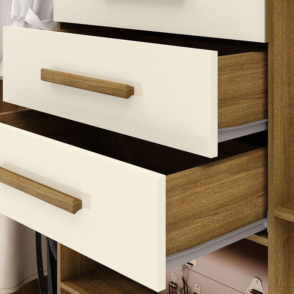 Closet Taurus 6 Puertas 3 Cajones Beige-5