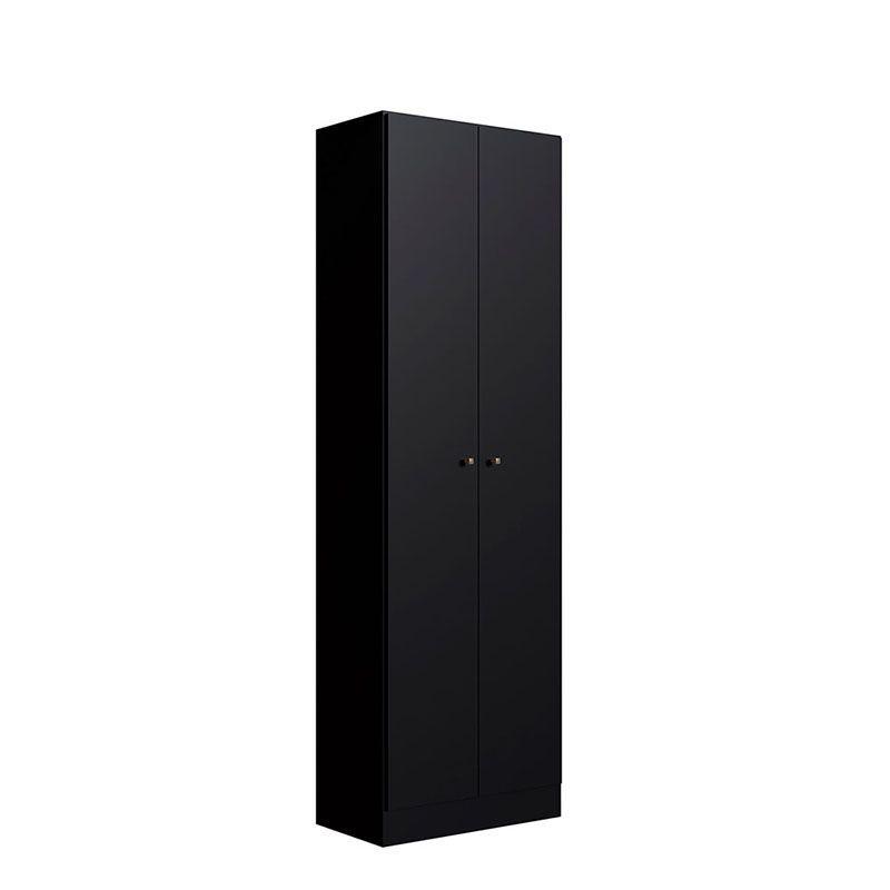 CLOSET XANGAI 2 PUERTAS NEGRO-2