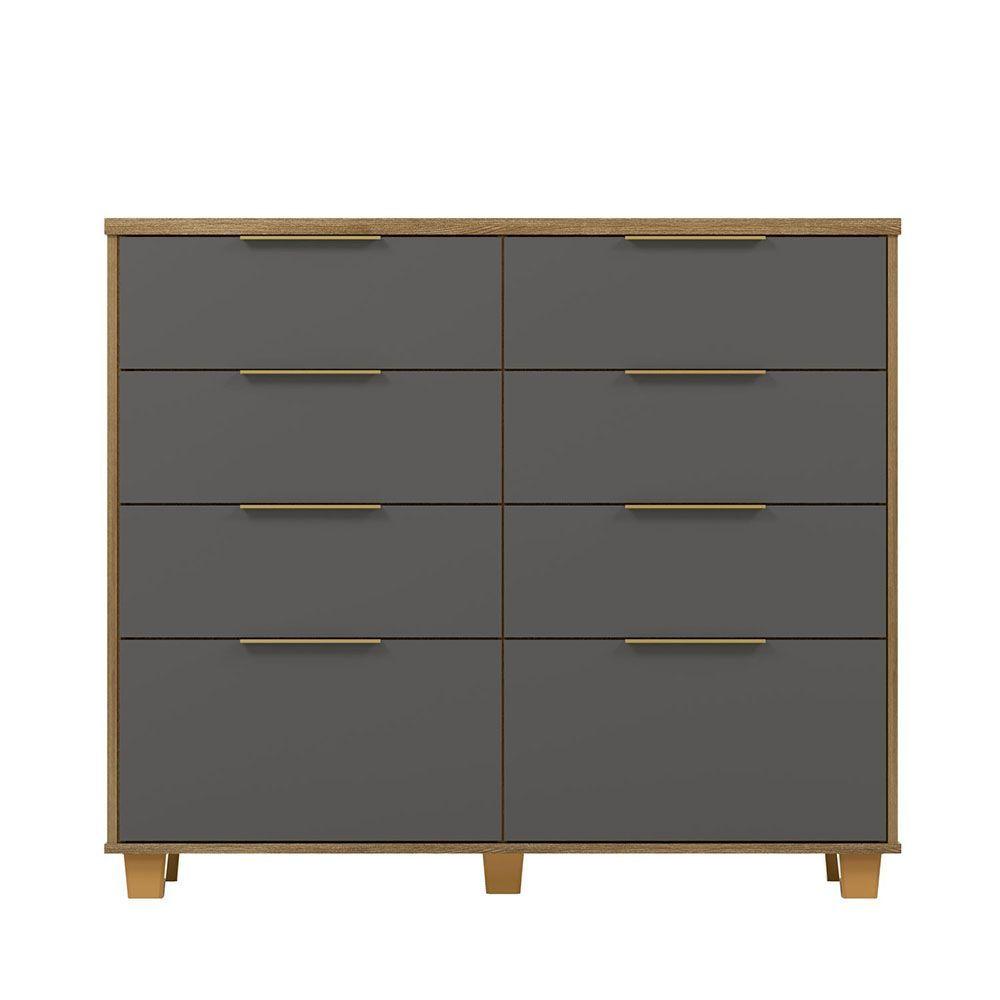Comoda moda Dubai 8 Cajones Gris-2