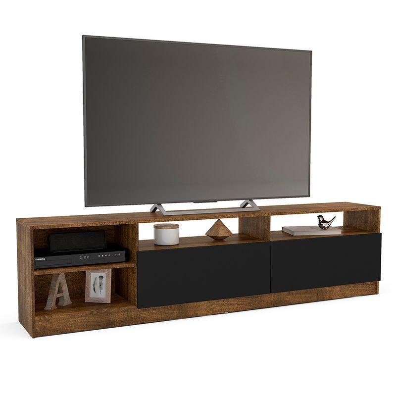 RACK TV MOYAN 75 PULGADAS CAF CON 2 PUERTAS NEGRAS-7