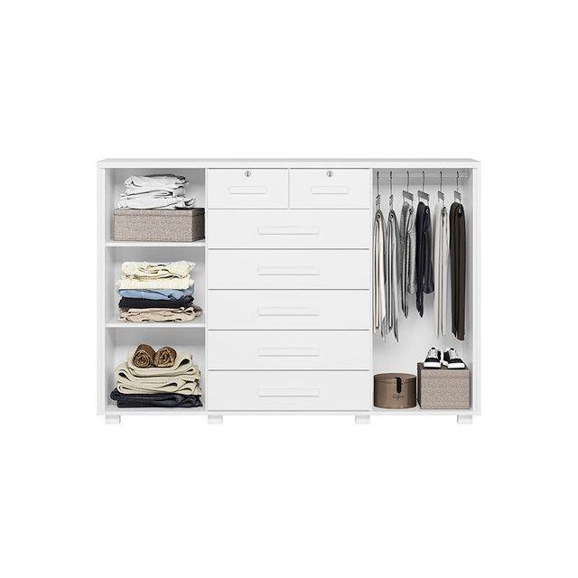 Comoda Fontana White 2P+7C-0