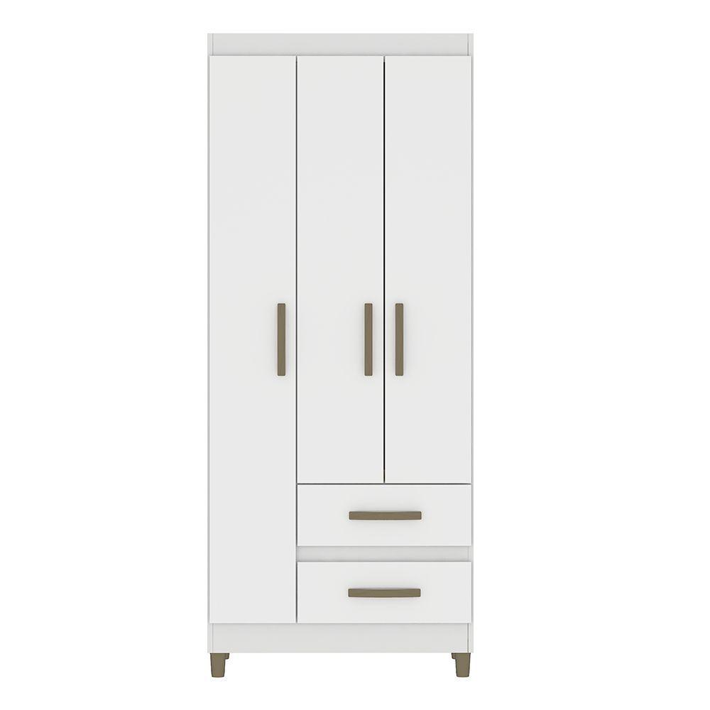 CLOSET PORTO BEIGE 3 PUERTAS 2 CAJONES-3