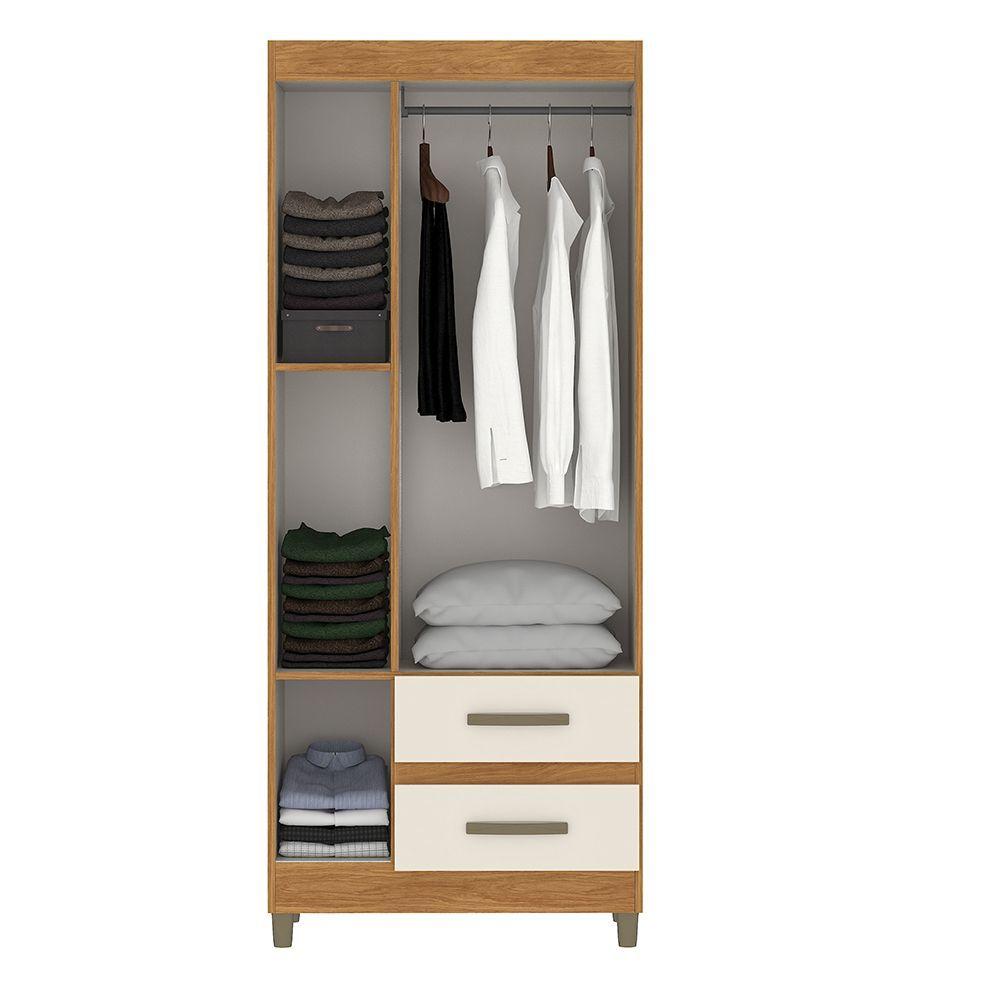 CLOSET PORTO BEIGE 3 PUERTAS 2 CAJONES-7