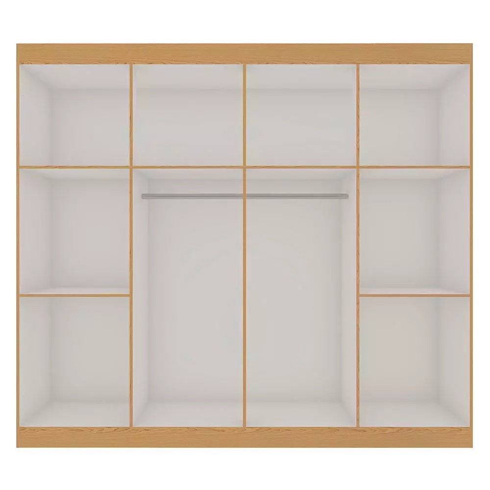CLOSET MAGNUS 8 PUERTAS CAFE CLARO-2
