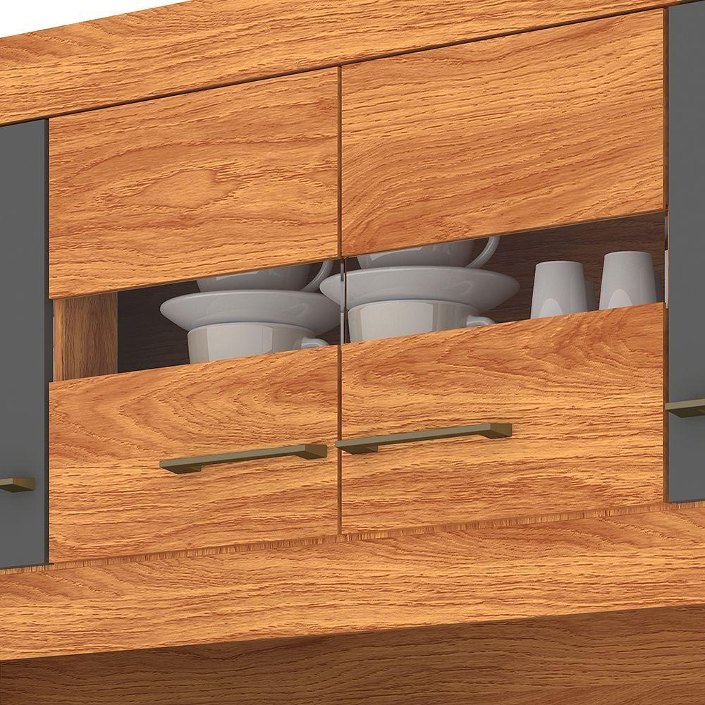 KIT COCINA LAURA GRAFITO 8 PUERTAS 2 CAJONES-6