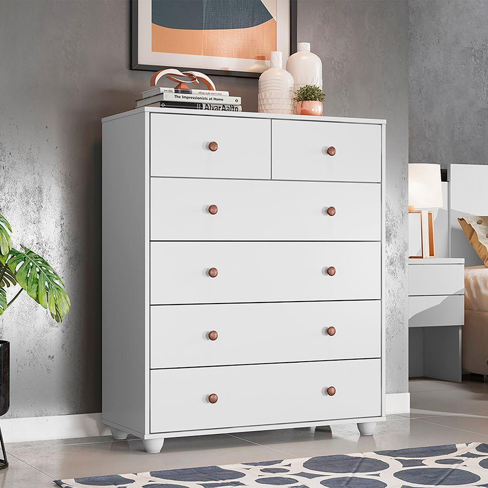 Comoda Vittoria White 6C-2