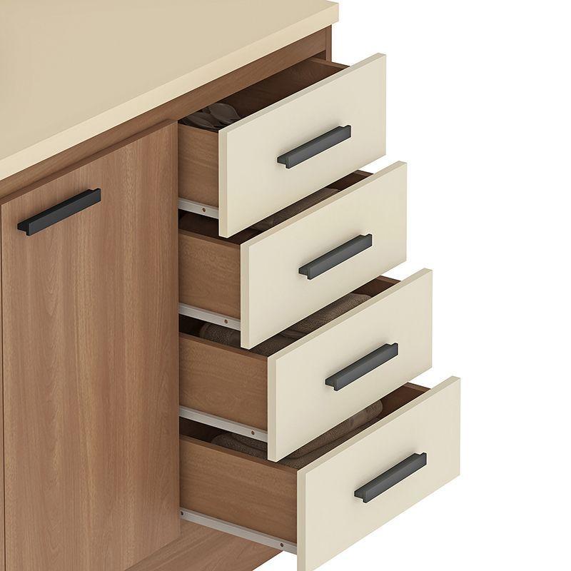 MUEBLE BASE MIA BEIGE 2 PUERTAS 4 CAJONES-6