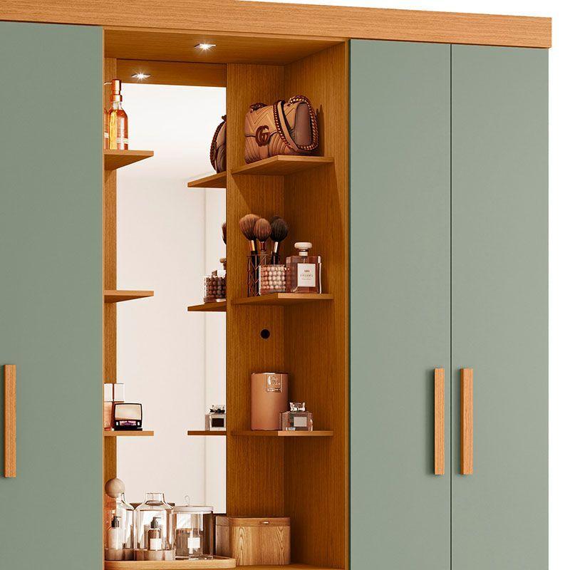 CLOSET OLÍMPIA 4P 2C VERDE 	-3