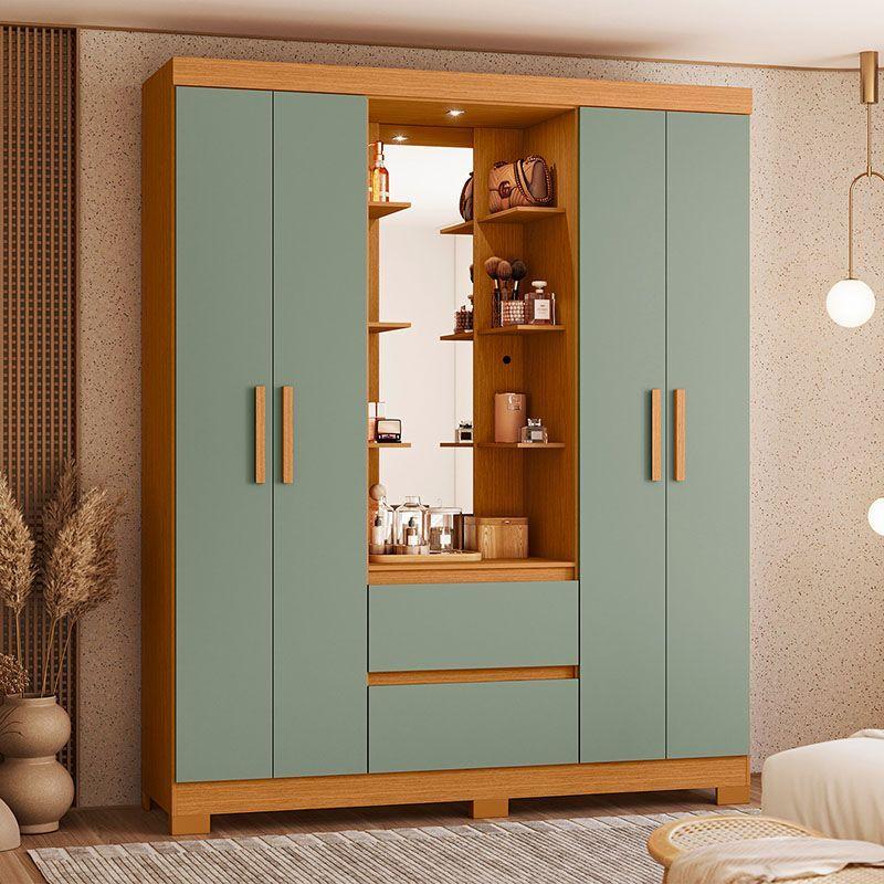 CLOSET OLÍMPIA 4P 2C VERDE 	-6