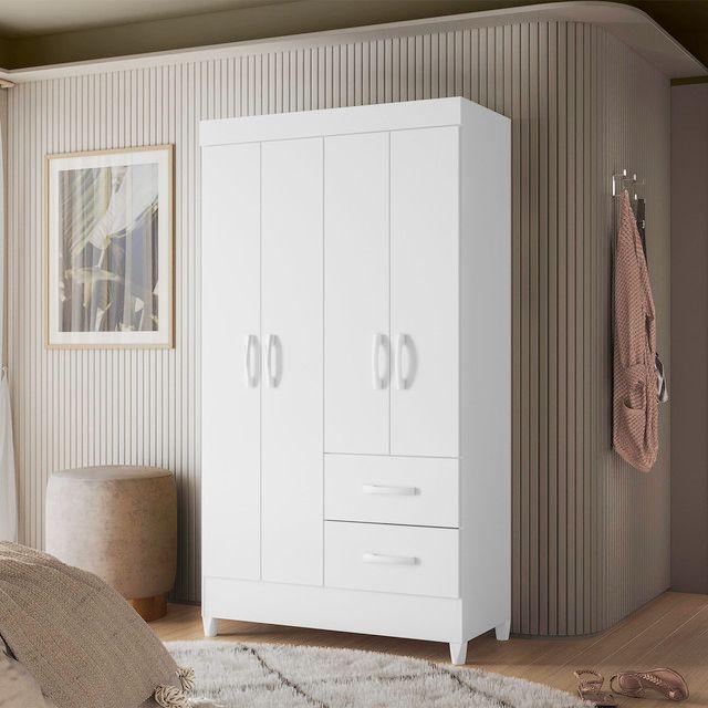 CLOSET 4P MOBI WHITE VEKKAHOME-2