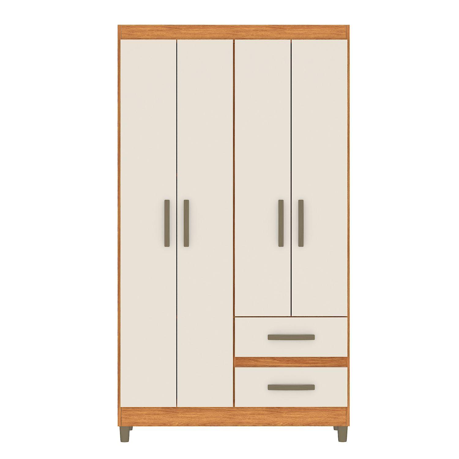 CLOSET LISBOA BEIGE 4 PUERTAS 2 CAJONES-1