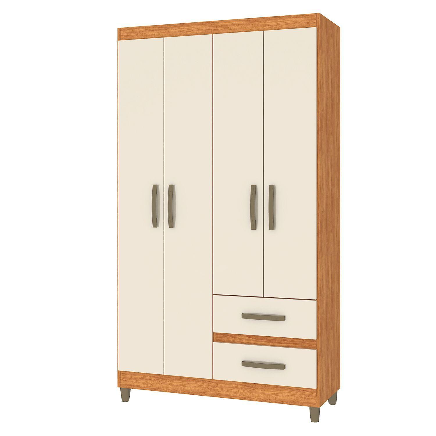 CLOSET LISBOA BEIGE 4 PUERTAS 2 CAJONES-2