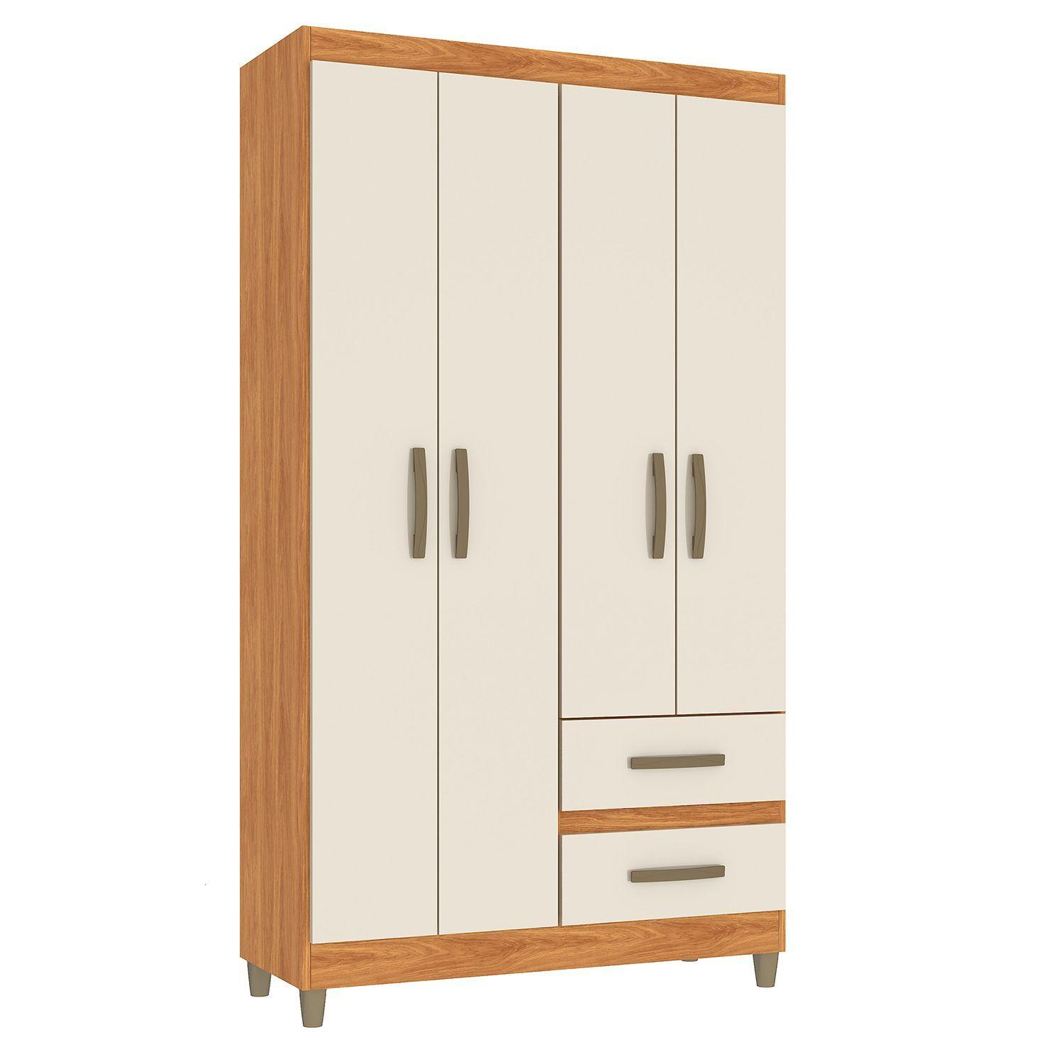 CLOSET LISBOA BEIGE 4 PUERTAS 2 CAJONES-3
