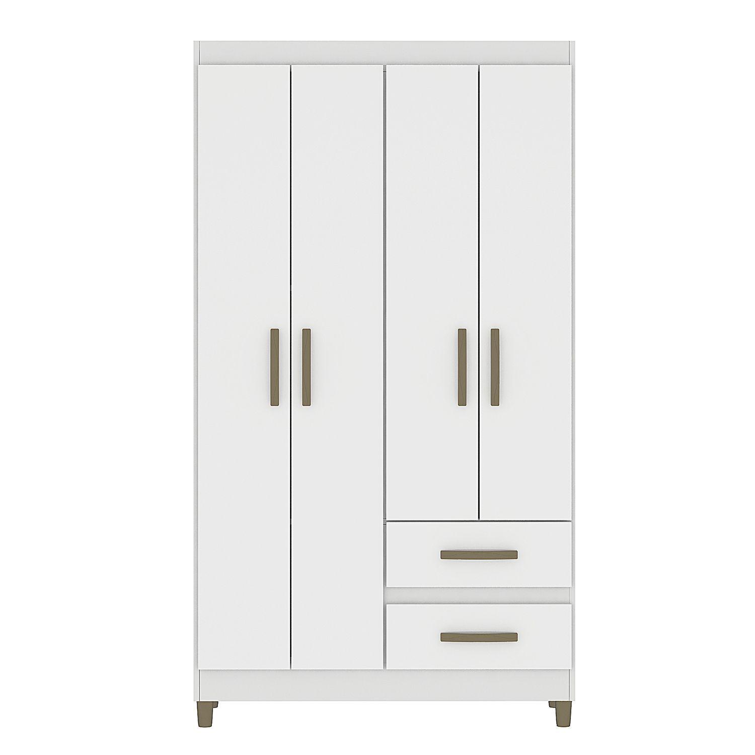CLOSET LISBOA BLANCO 4 PUERTAS 2 CAJONES-1