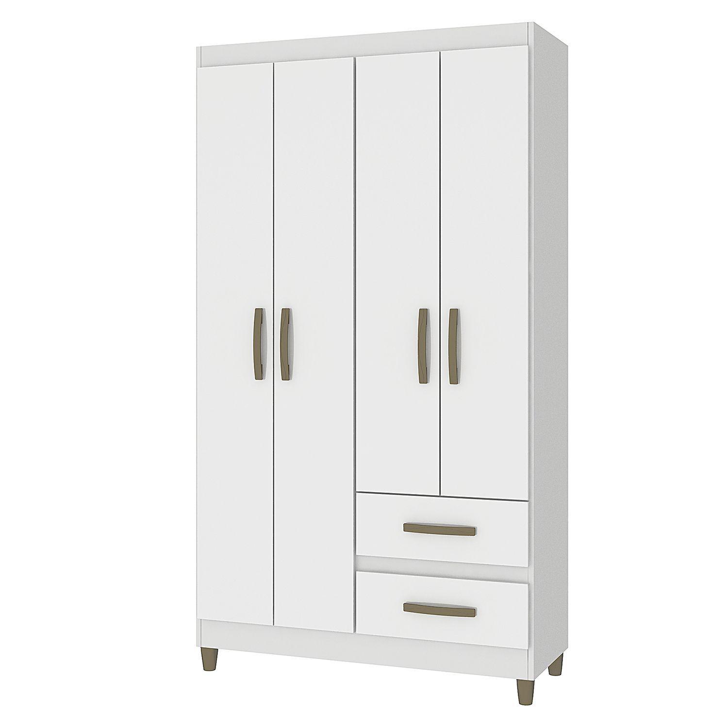 CLOSET LISBOA BLANCO 4 PUERTAS 2 CAJONES-3