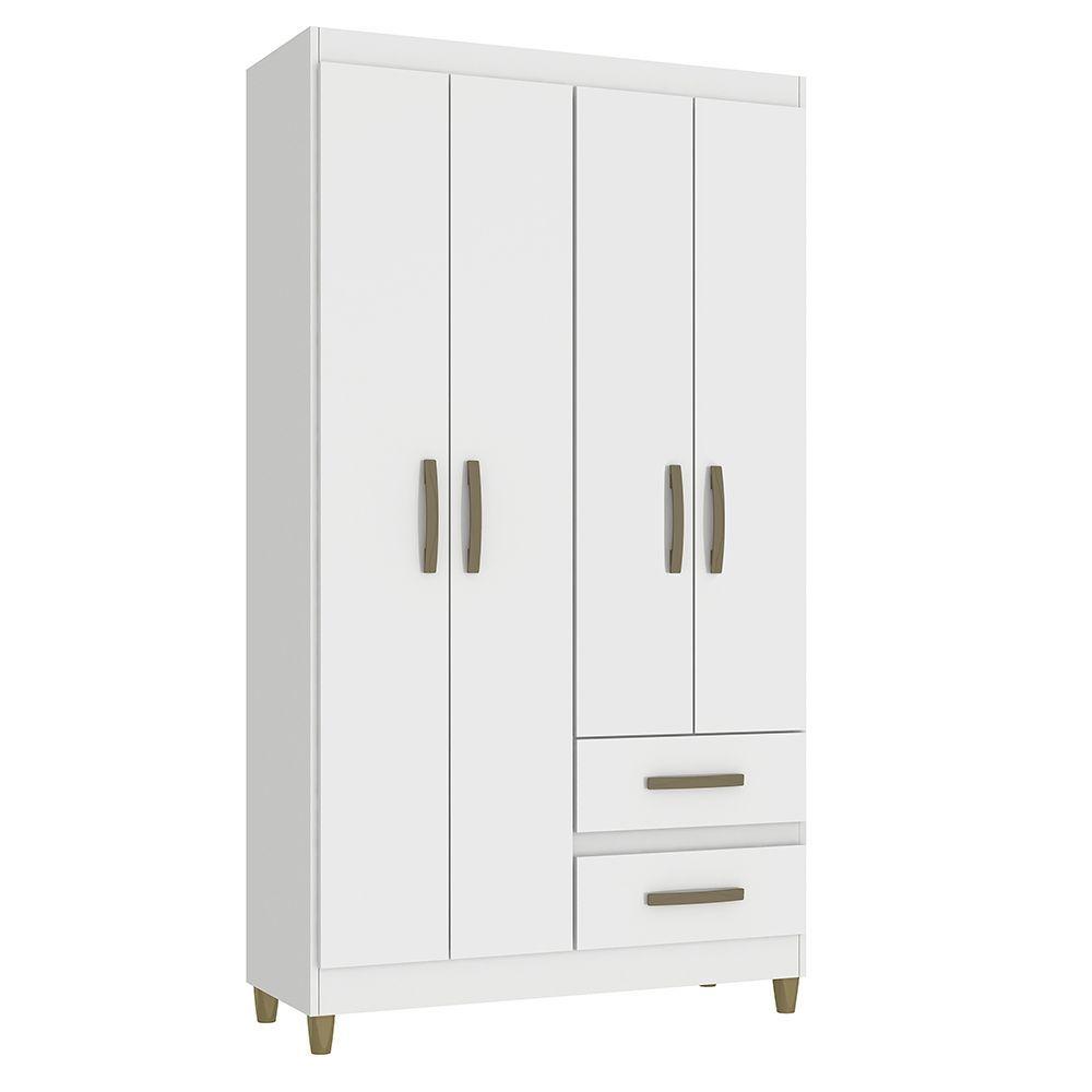 CLOSET LISBOA BLANCO 4 PUERTAS 2 CAJONES-8