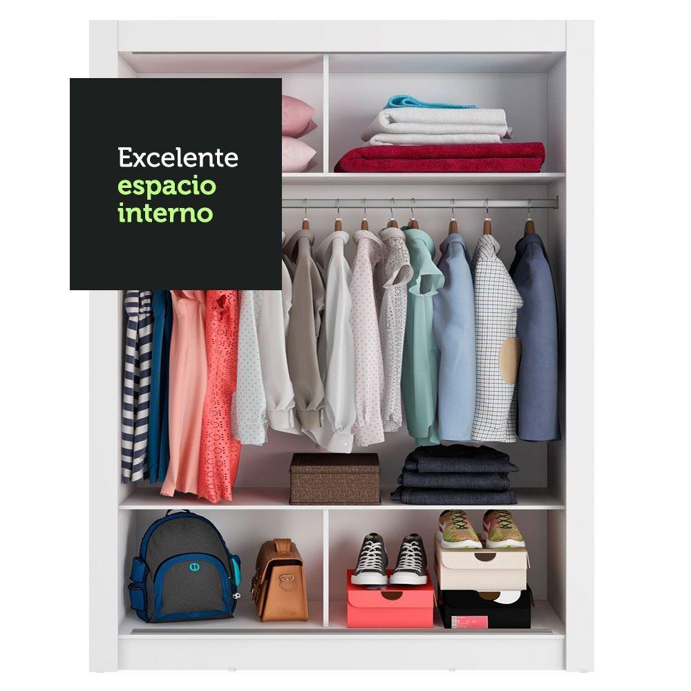CLOSET DENVER 2 PUERTAS CORREDIZAS BLANCO-5
