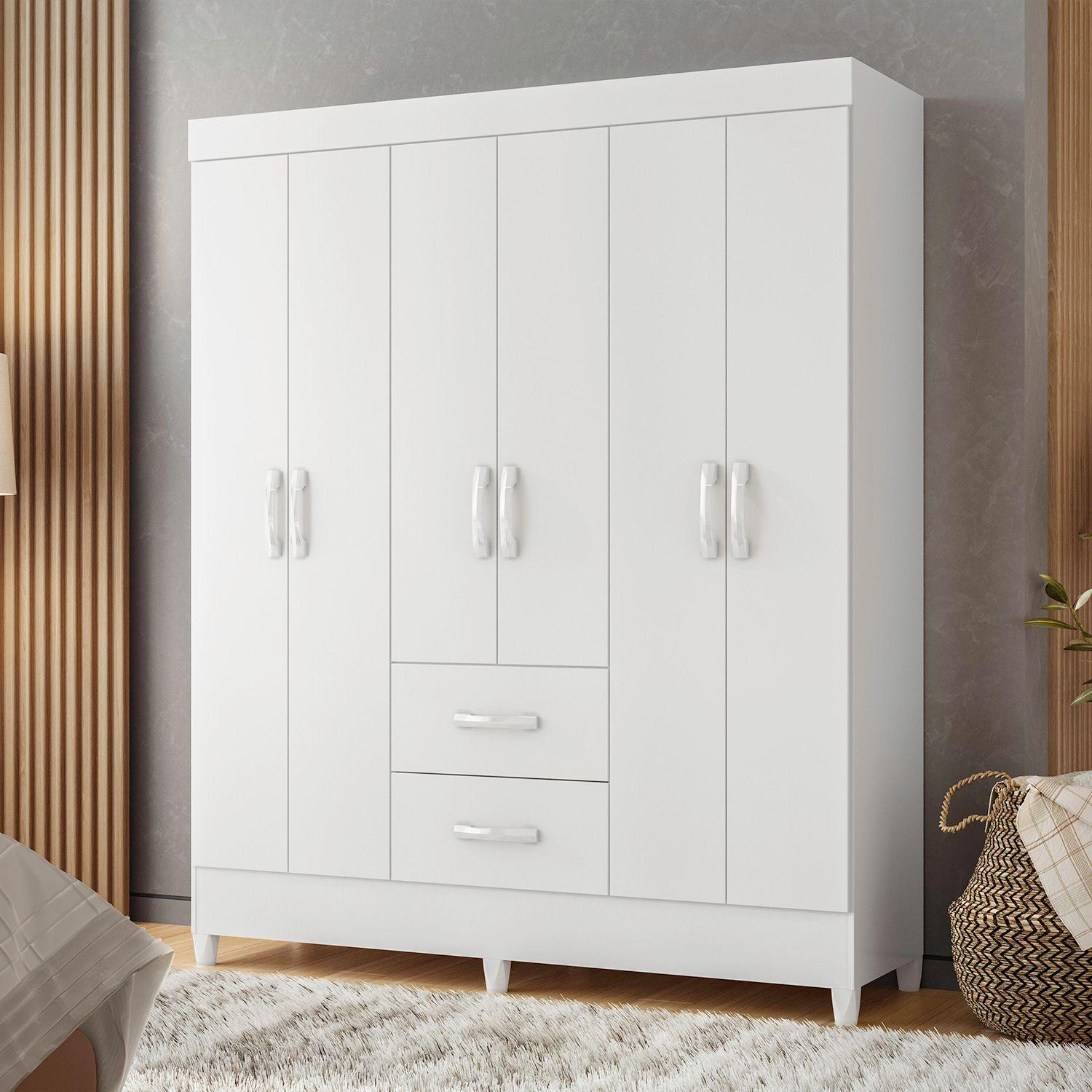 CLOSET 6P MOBI WHITE VEKKAHOME-2