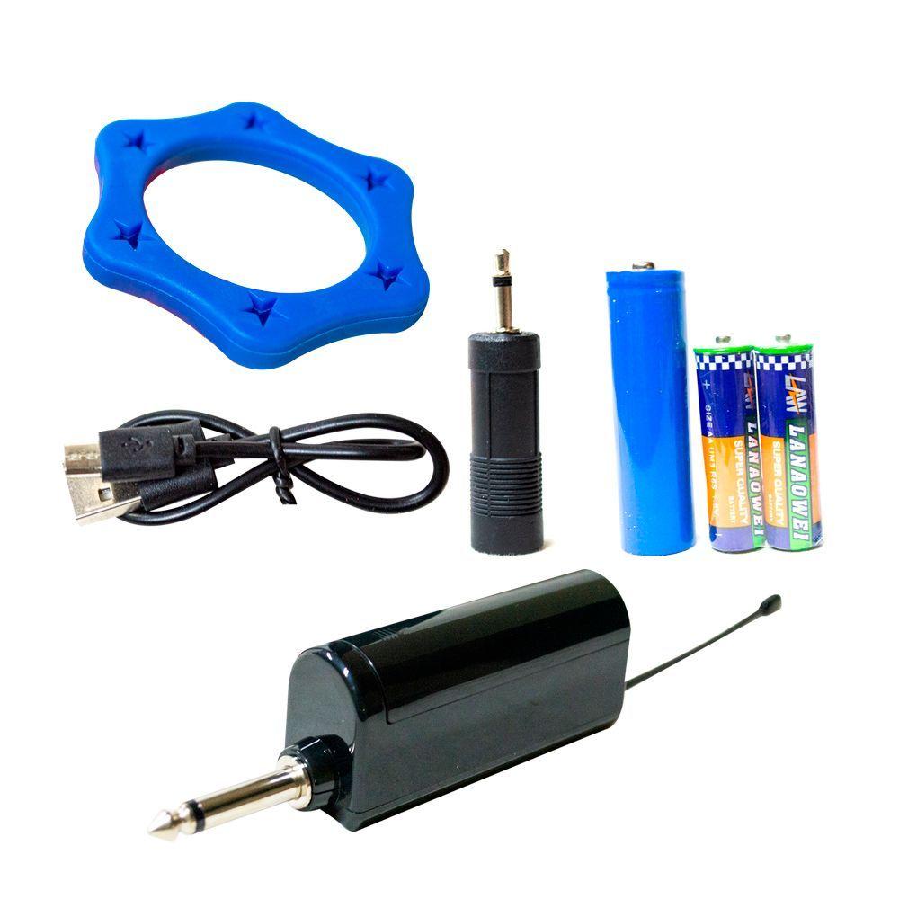 MICR FONO DIN MICO HANDSET INALAMBRICO UHF WMU 1600 GEMINI-2