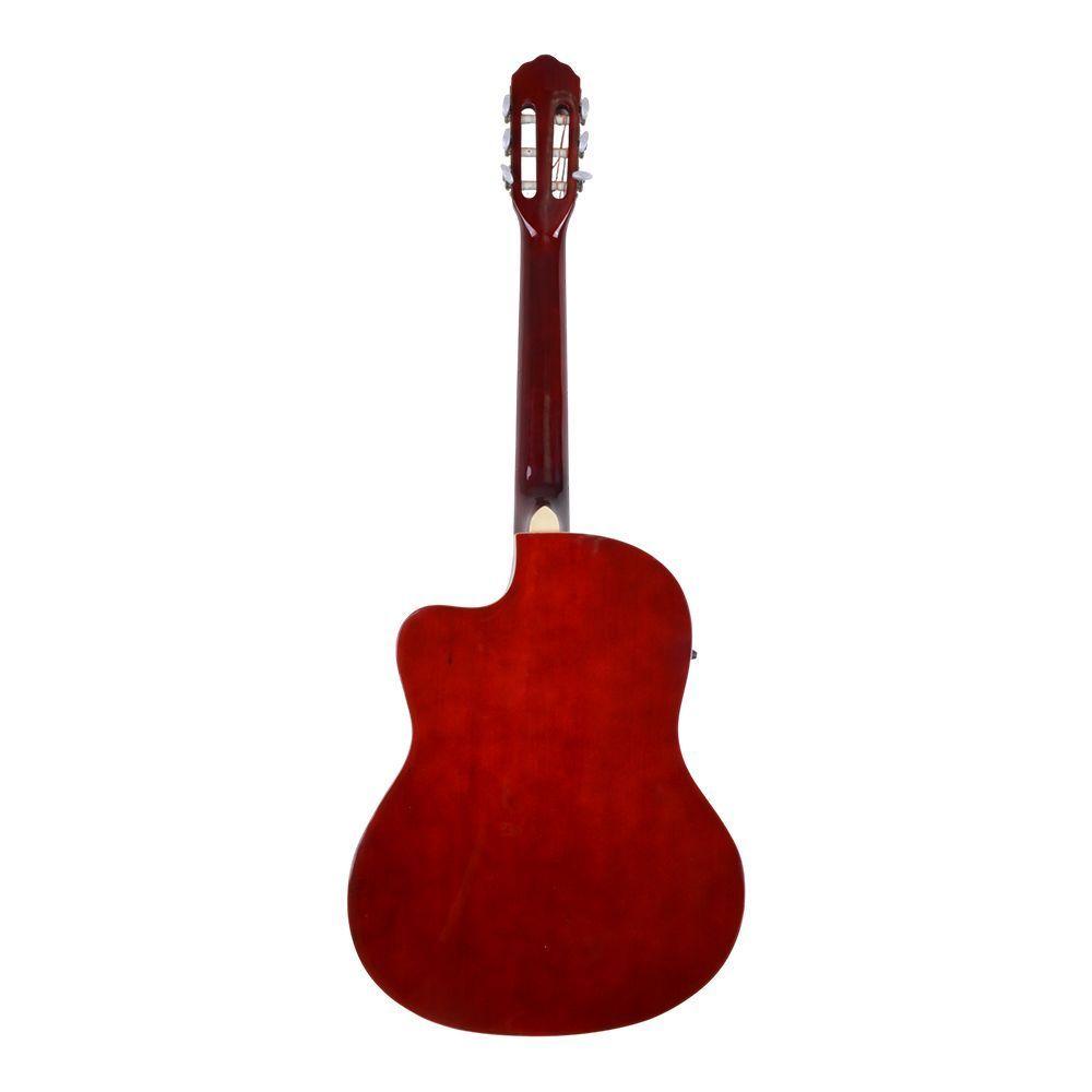 GUITARRA ELECTROACUSTICA CUTAWAY NATURAL 39 CON FUNDA CXWN 339 LA ESPANOLA-2
