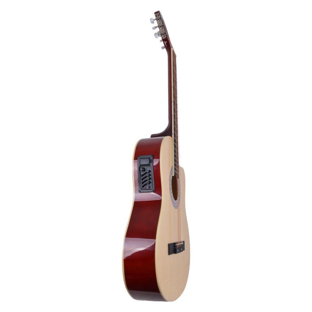 GUITARRA ELECTROACUSTICA 39 CDAS METALICAS CUTAWAY NATURAL ZXWS-394 ZARAGOZA-1