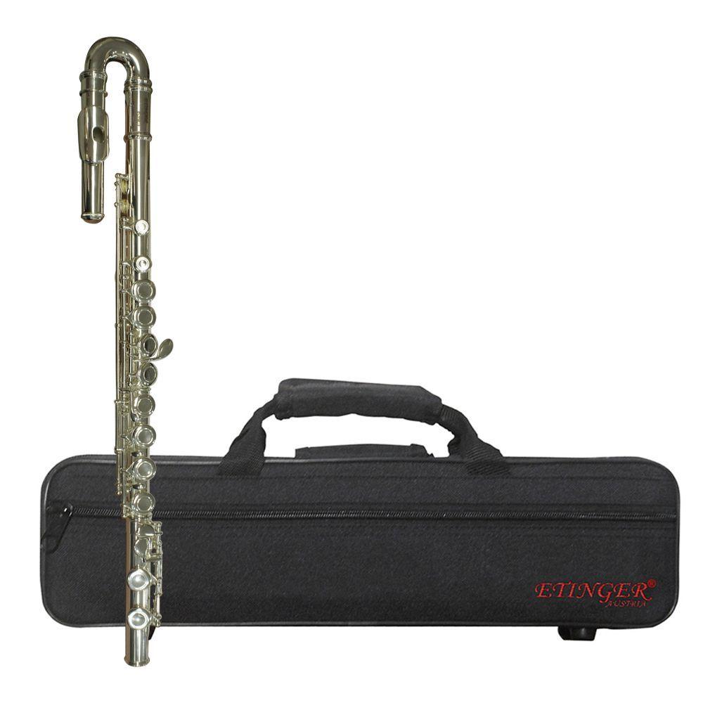 FLAUTA TRAVERSA CURVA MOD. FLT-61E SILVER ETINGER-2
