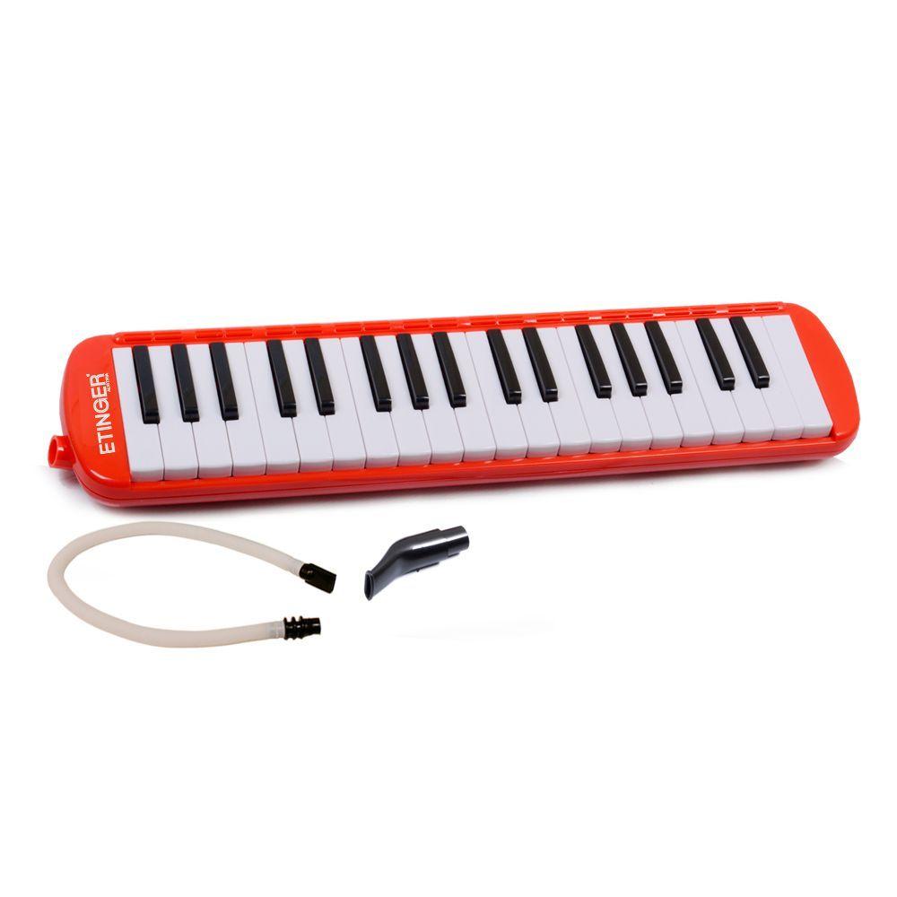 MELODICA ROJA 37N C/FUNDA ERN-370/R ETINGER-1