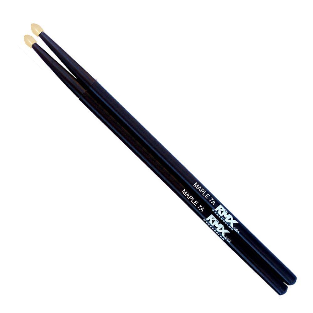 BAQUETA 7A NEGRA PUNTA DE NYLON MAPLE RMX-0