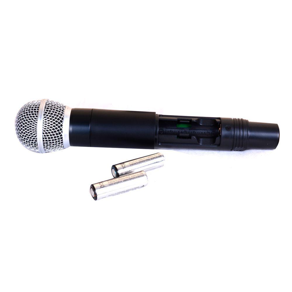 MICROFONO INALAMBRICO DE MANO DOBLE UHF/FQ VAR. MEKSE MKU-5000N-3