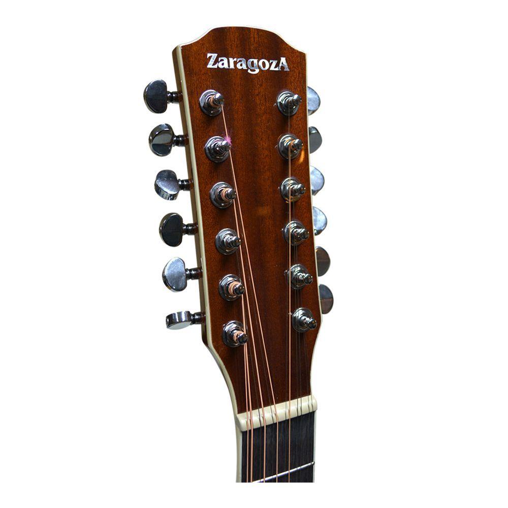 GUITARRA ELECTROACUSTICA 12 CUERDAS CUTAWAY ZARAGOZA-2