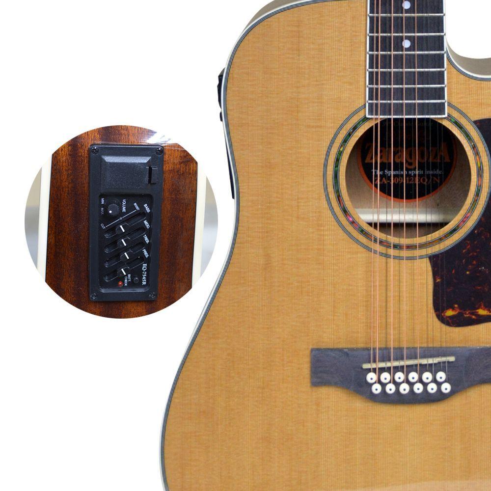 GUITARRA ELECTROACUSTICA 12 CUERDAS CUTAWAY ZARAGOZA-3