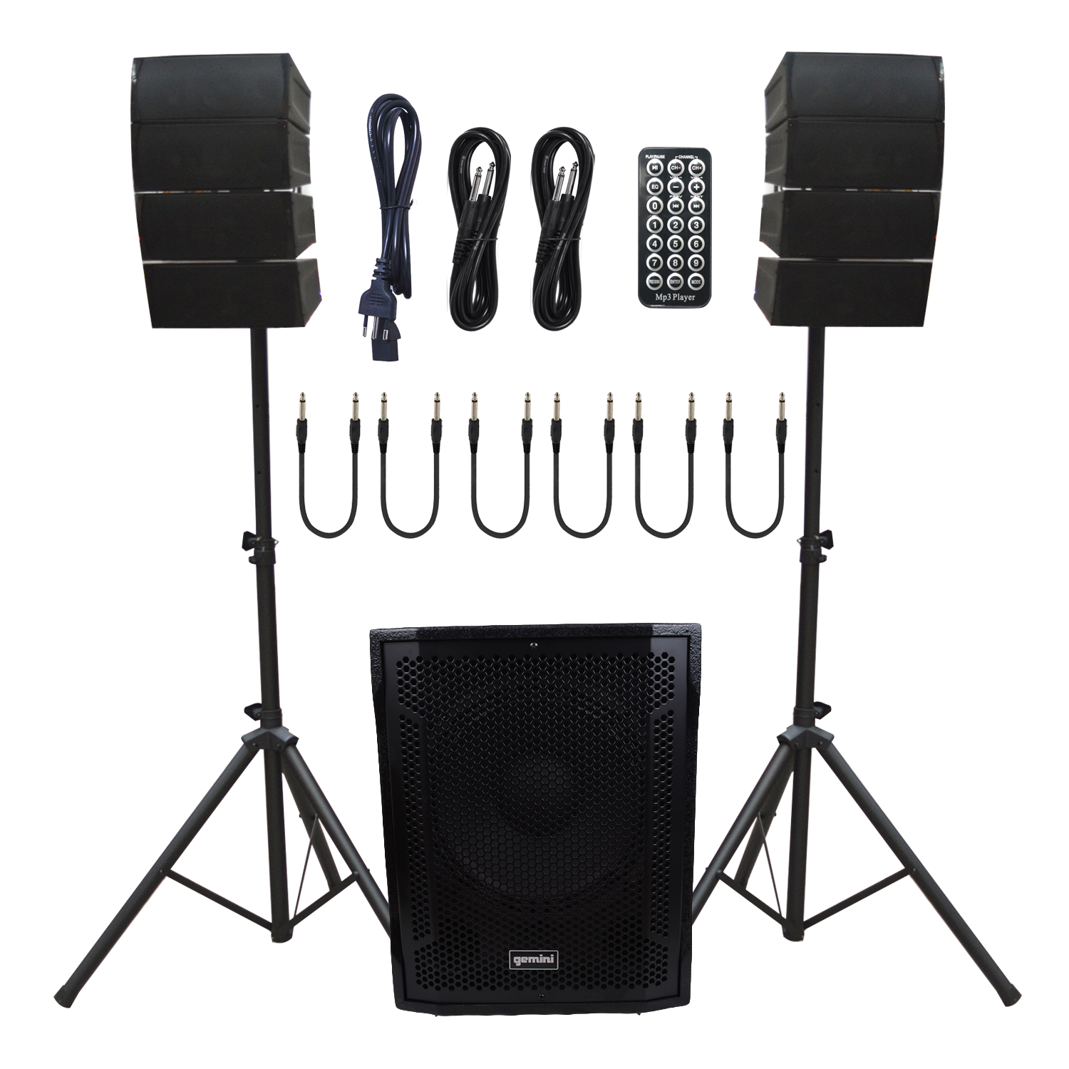 SISTEMA ARRAY 15 8 700W RMS 2000W MAX GEMINI ARG 15-3