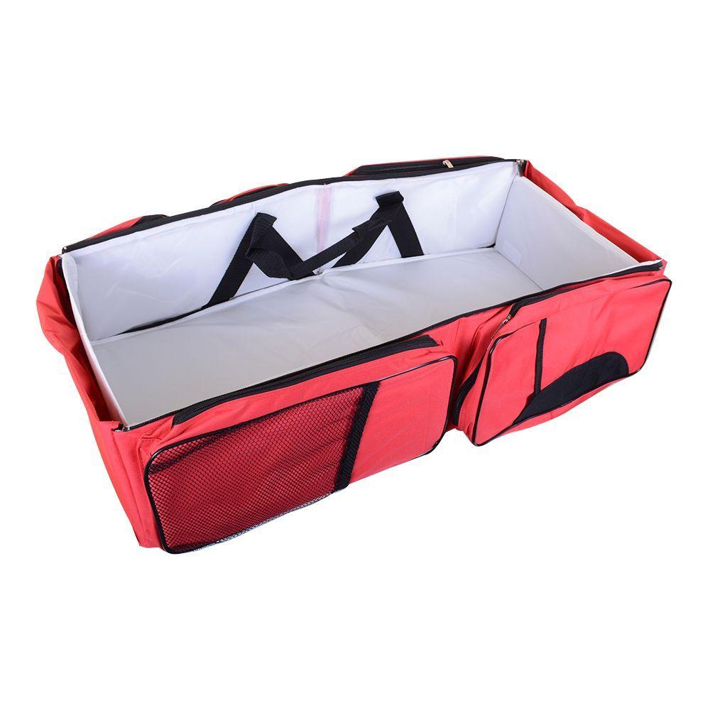 BOLSO CUNA PLEGABLE COLOR ROJO MOD.BCJ-22/RD-2