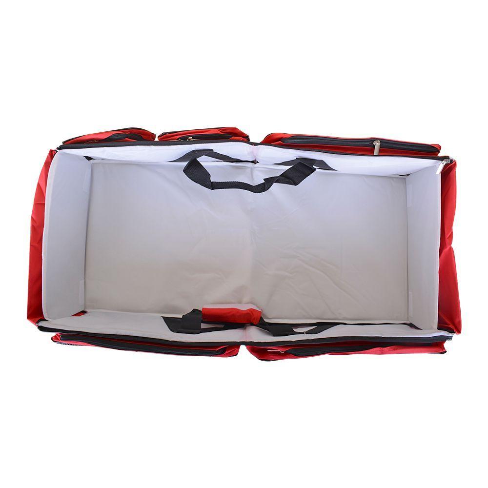 BOLSO CUNA PLEGABLE COLOR ROJO MOD.BCJ-22/RD-3
