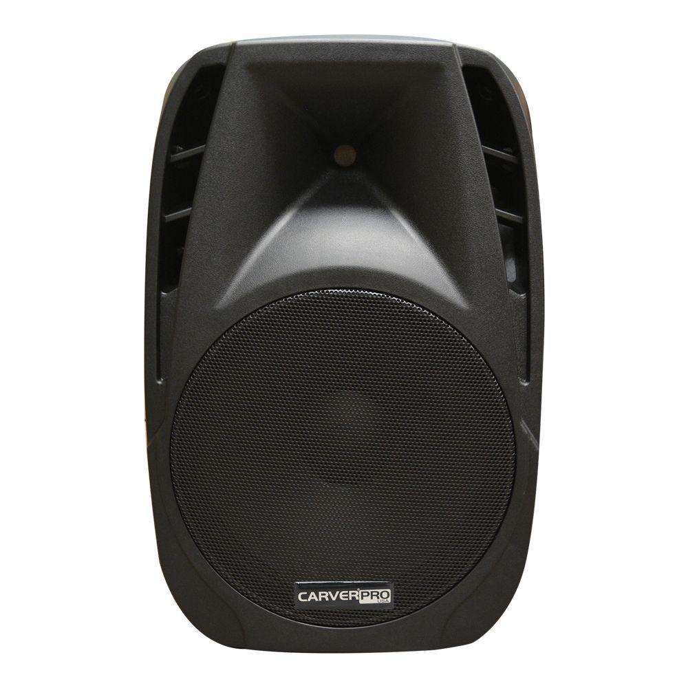 CAJA ACUSTICA PORTABLE CON 2 MICROFONOS + BLUETOOTH CARVERPRO-1