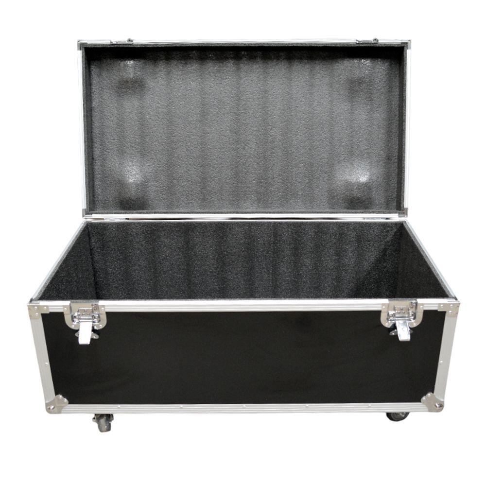 CASE RACK DE MADERA CON RUEDAS NEGRO 1050x560x520 CW 100 MEKSE-2