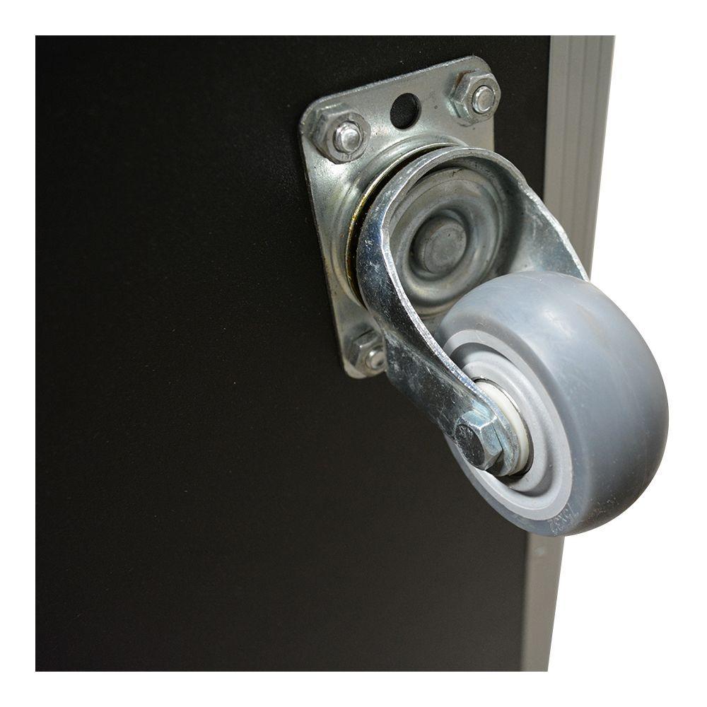 CASE RACK DE MADERA CON RUEDAS NEGRO 1050x560x520 CW 100 MEKSE-4