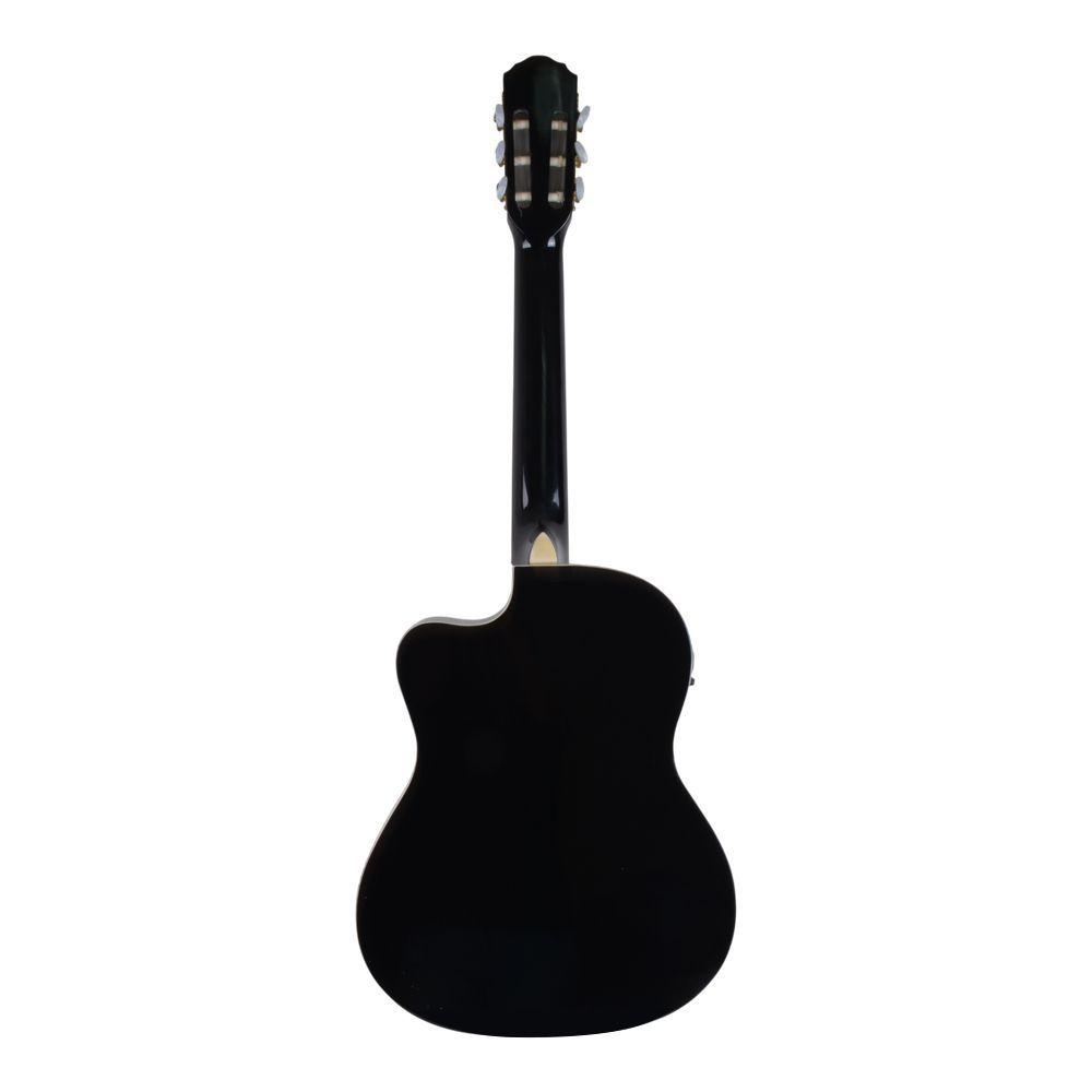GUITARRA ELECTROACUSTICA NEGRA CUERDAS DE NYLON SC 551BCEQ BK SCORPION-2