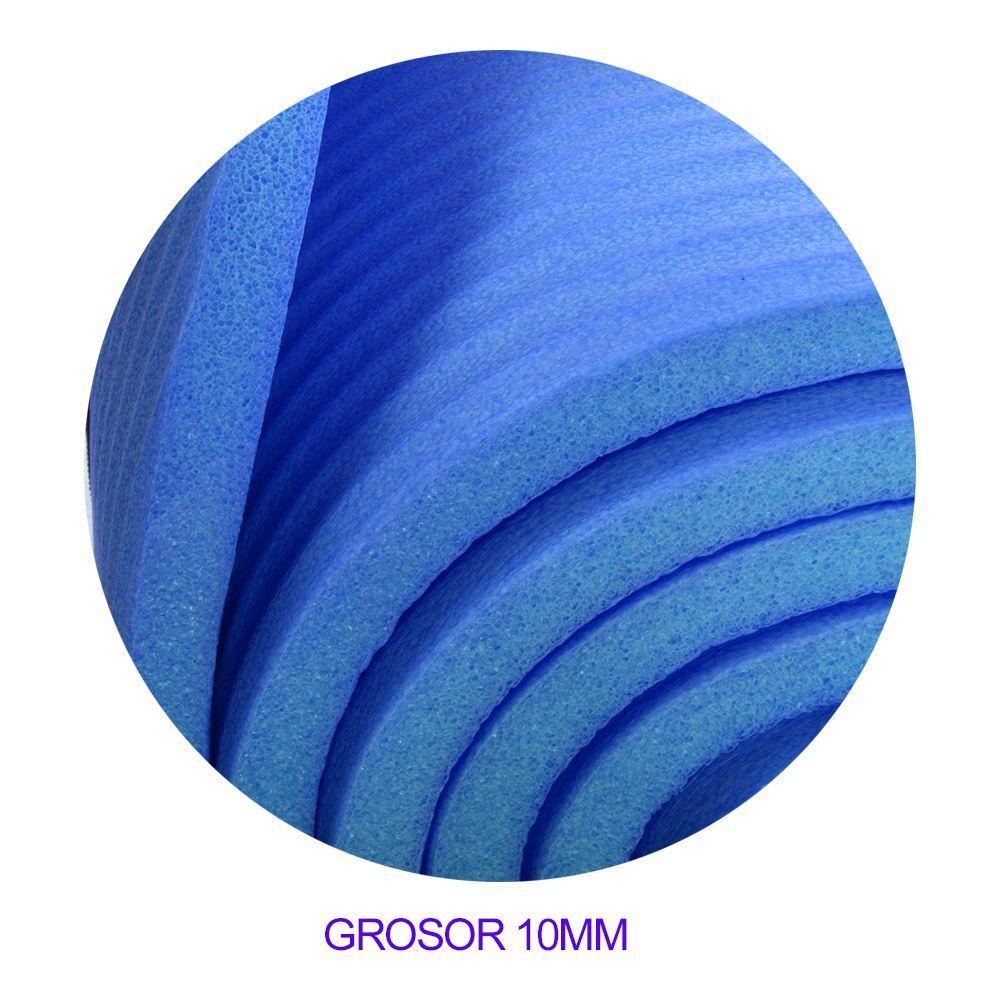 MAT YOGA 10MM CON CORREA 183CM X61CM AZUL BEST HEALTH-3