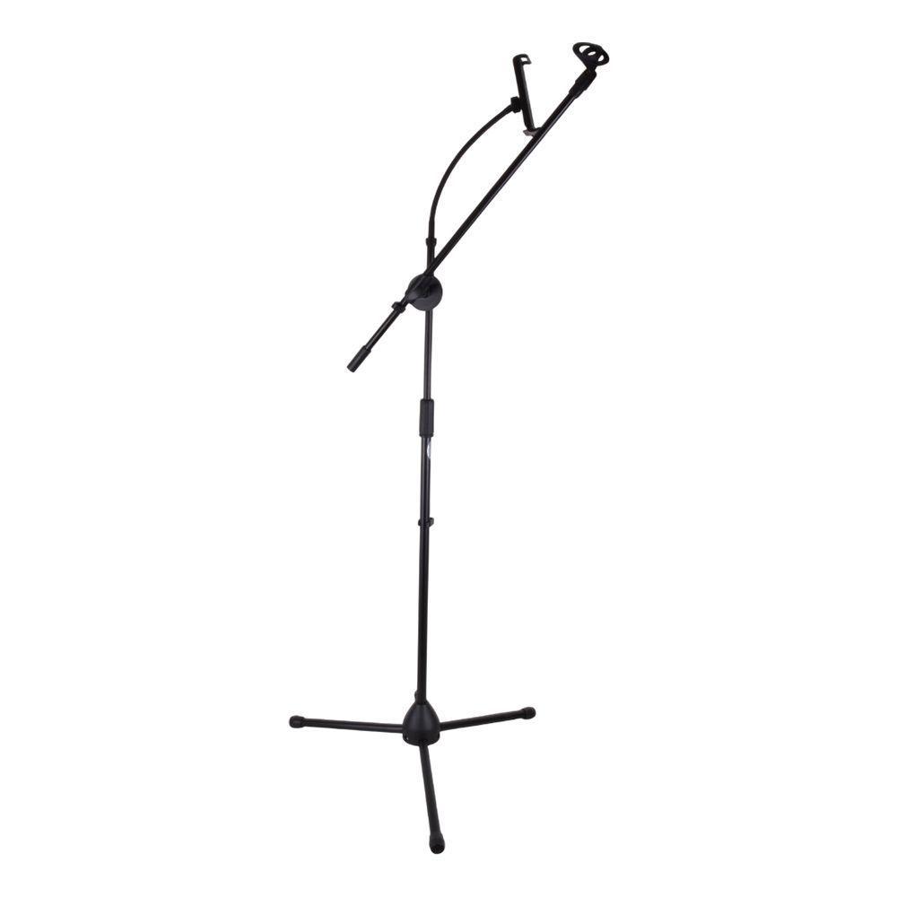 PEDESTAL DE MICROFONO CON SOPORTE PARA TABLET TELEFONO RMX MT 37-0