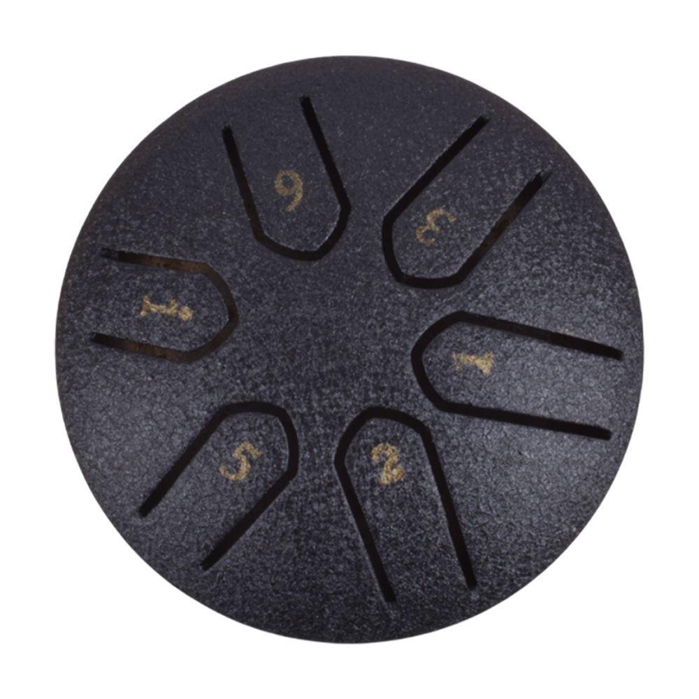 TAMBOR DE ACERO 3 PULGADAS 6 TONOS MEDITACION YOGA RMX STD 6-2