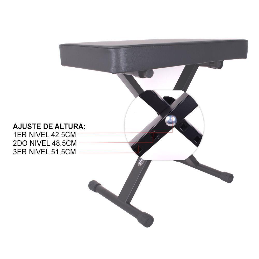 PISO PARA TECLADO PLEGABLE ALTURA AJUSTABLE MOD.RT6-22R RMX-3